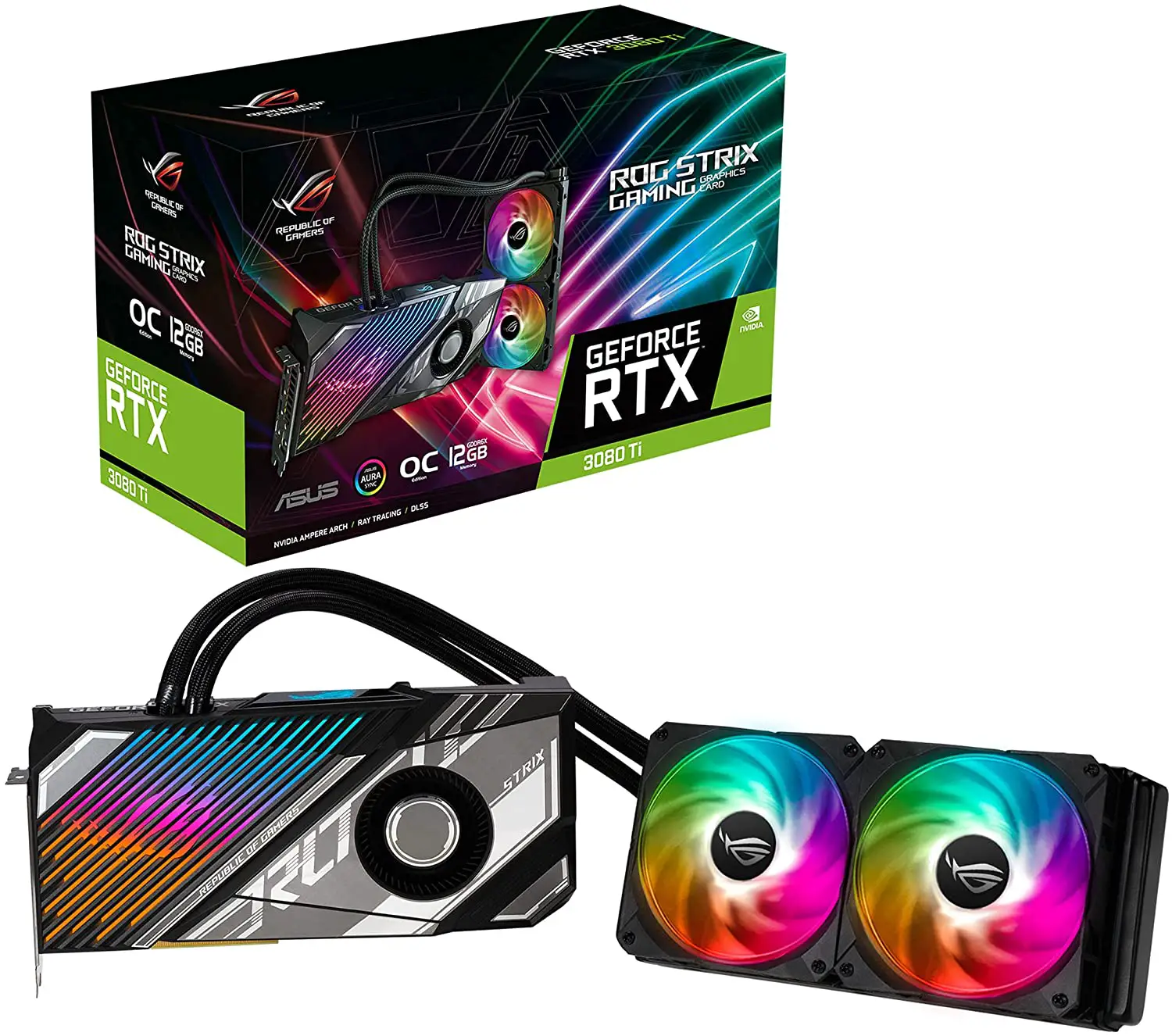 ASUS ROG Strix LC NVIDIA GeForce RTX 3080 Ti OC