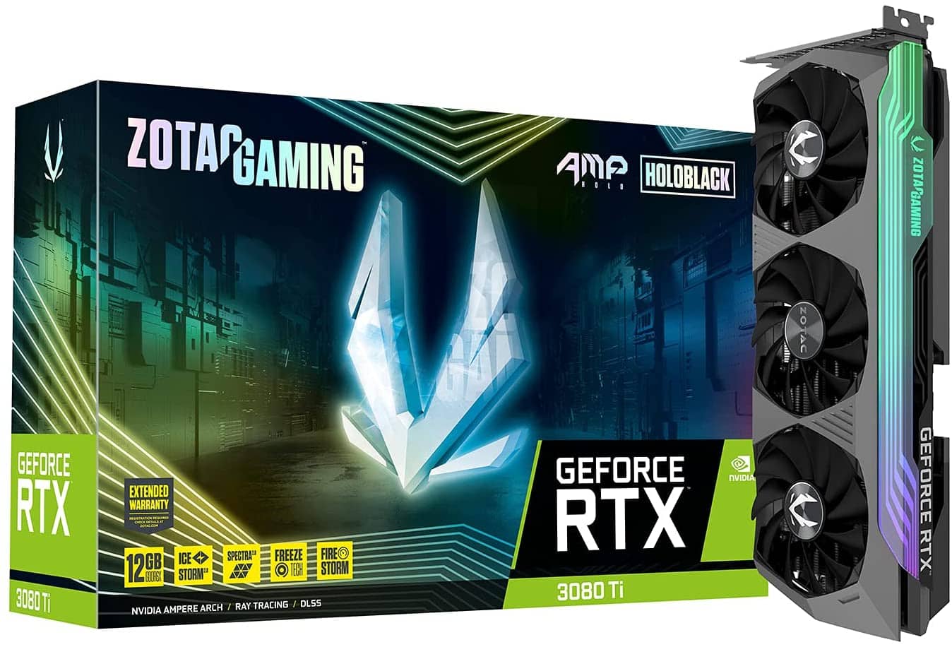 ZOTAC Gaming GeForce RTX 3080 Ti AMP Holoblack